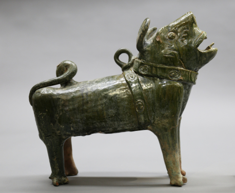 Model of Dog
Han dynasty (202 BCE –220 CE)
Earthenware with green glaze
Gift of Songyin Ge Collection
HKU.C.2020.2475